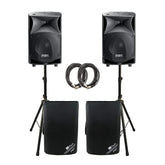 2x FBT JMAXX 112A 1800W Aktives 2-Wege-Lautsprecher-Soundsystem-PA-Paket